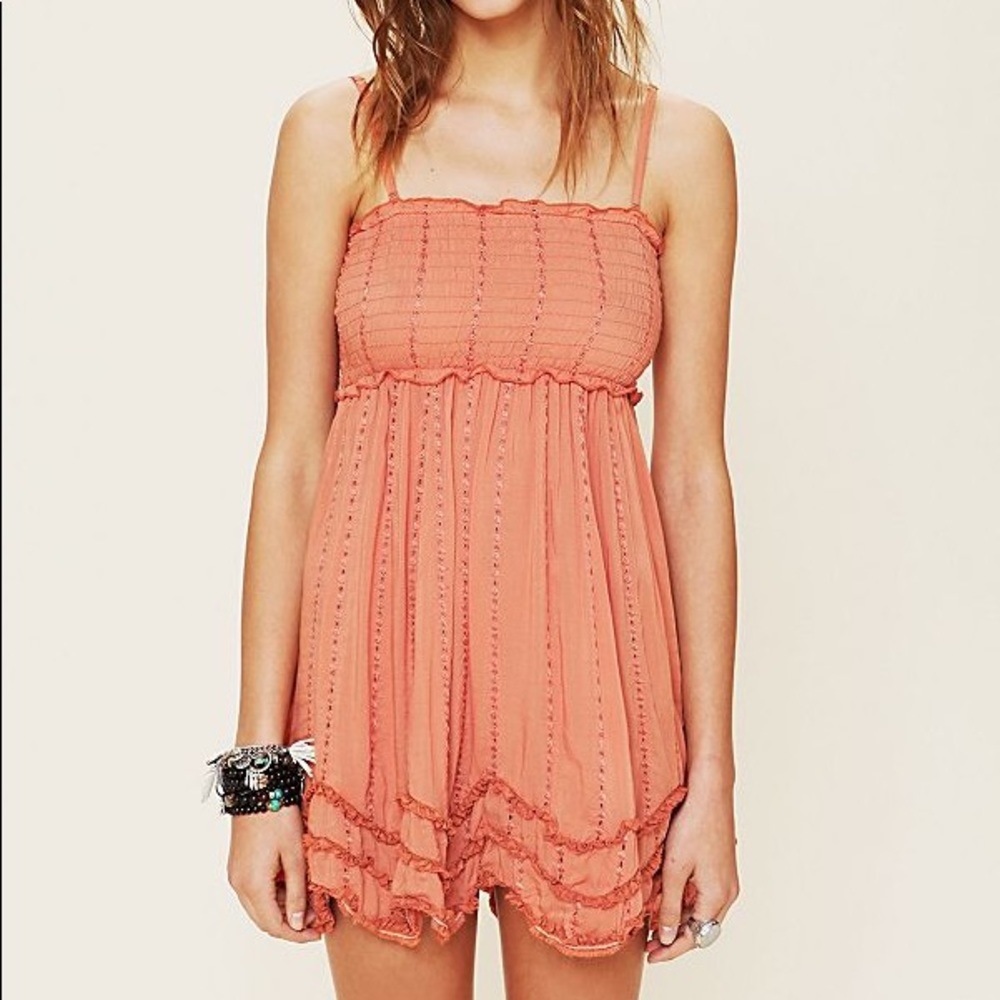 free people | waves hem slip coral